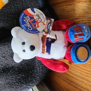 Limited Treasures New York coin bear with tags.